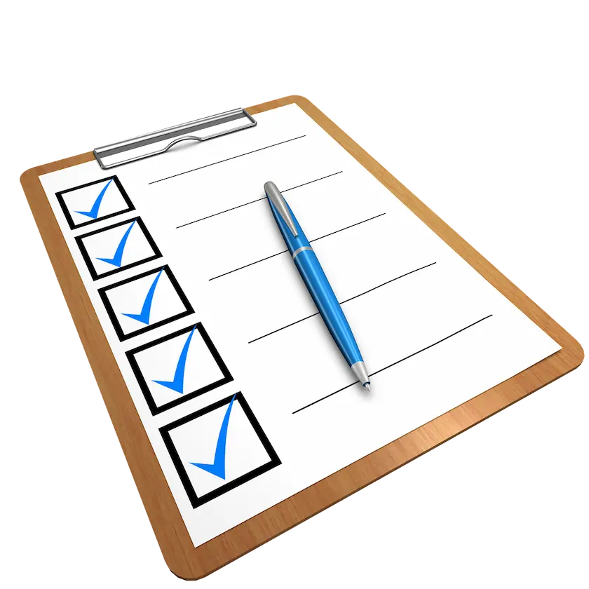 Image of a Checklist